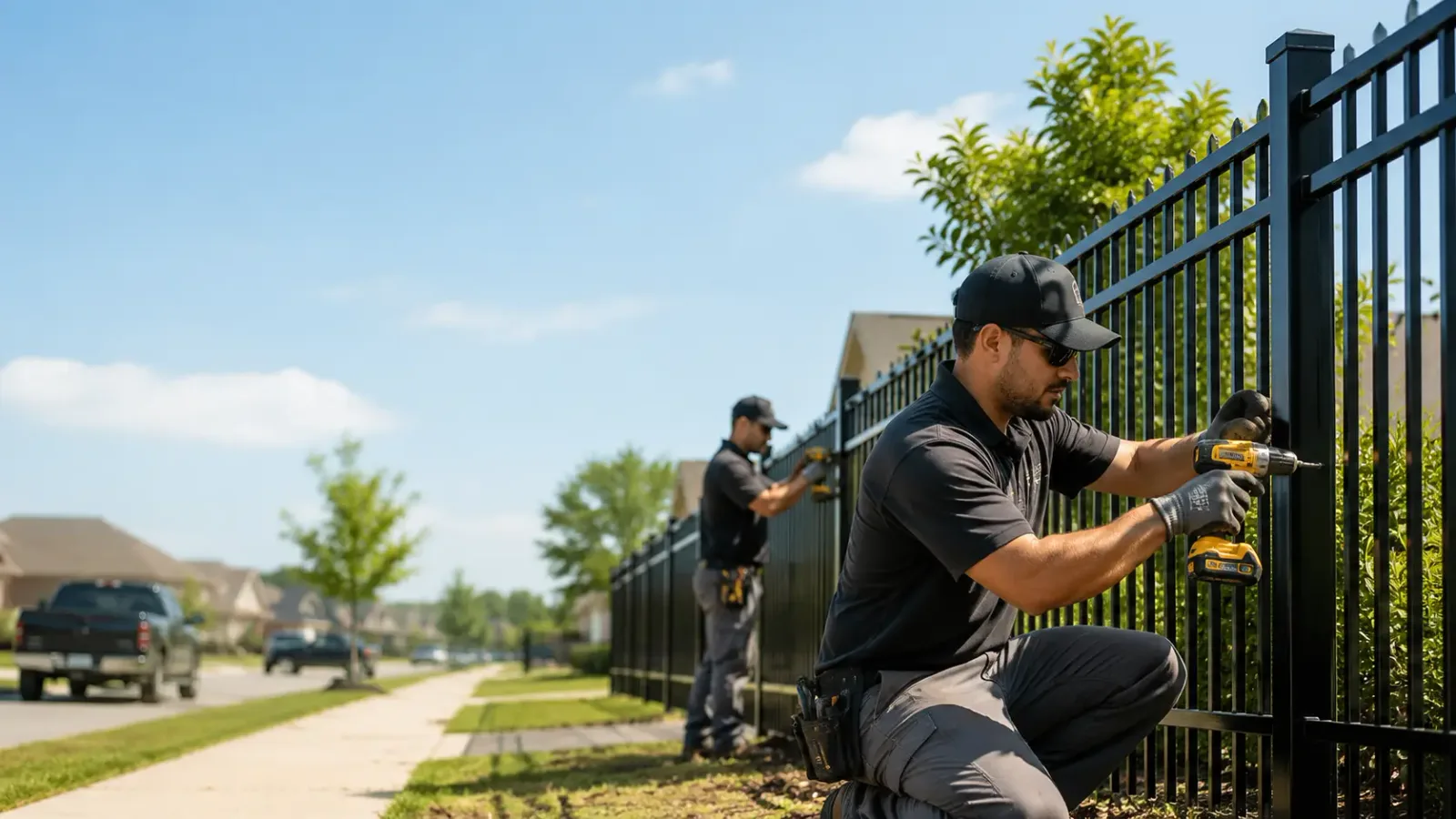 Metal Fence Installation in Merom, IN